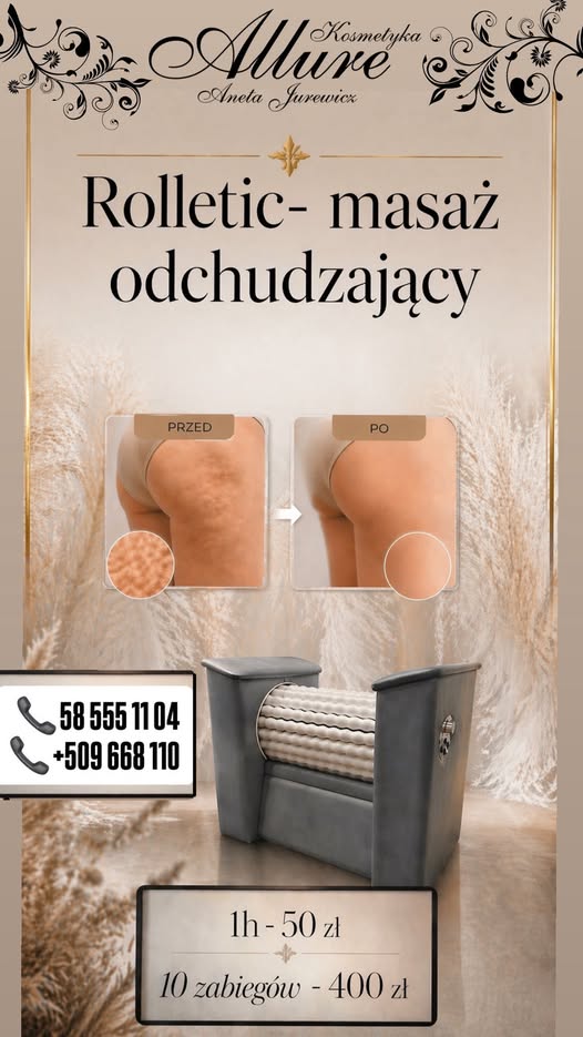 Nowość Rolletic - masaż odchudzający 